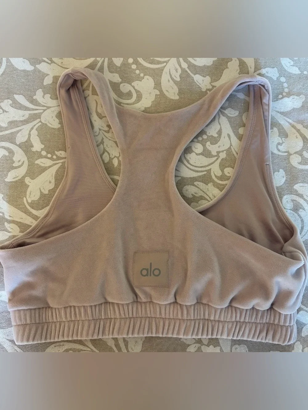 ALO Yoga Velour Sports Bra